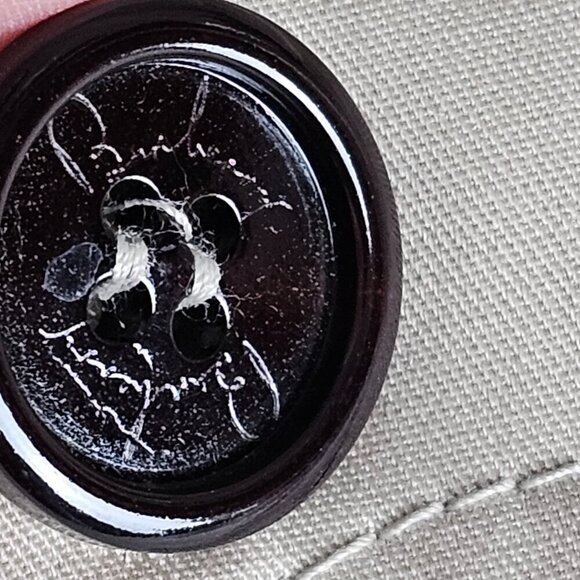 Burberry Wide Pleated High Waist Cotton Tan Knee Length Skirt - Picture 16 of 16